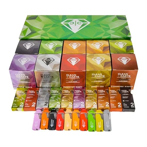 Clean Carts Disposable 2g Empty Vape Pen