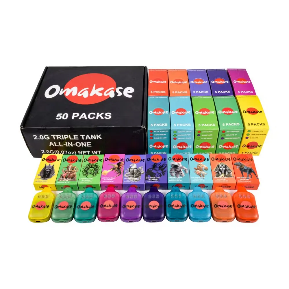 Empty Omakase 2g With Screen Disposables Vape Pen suppliers