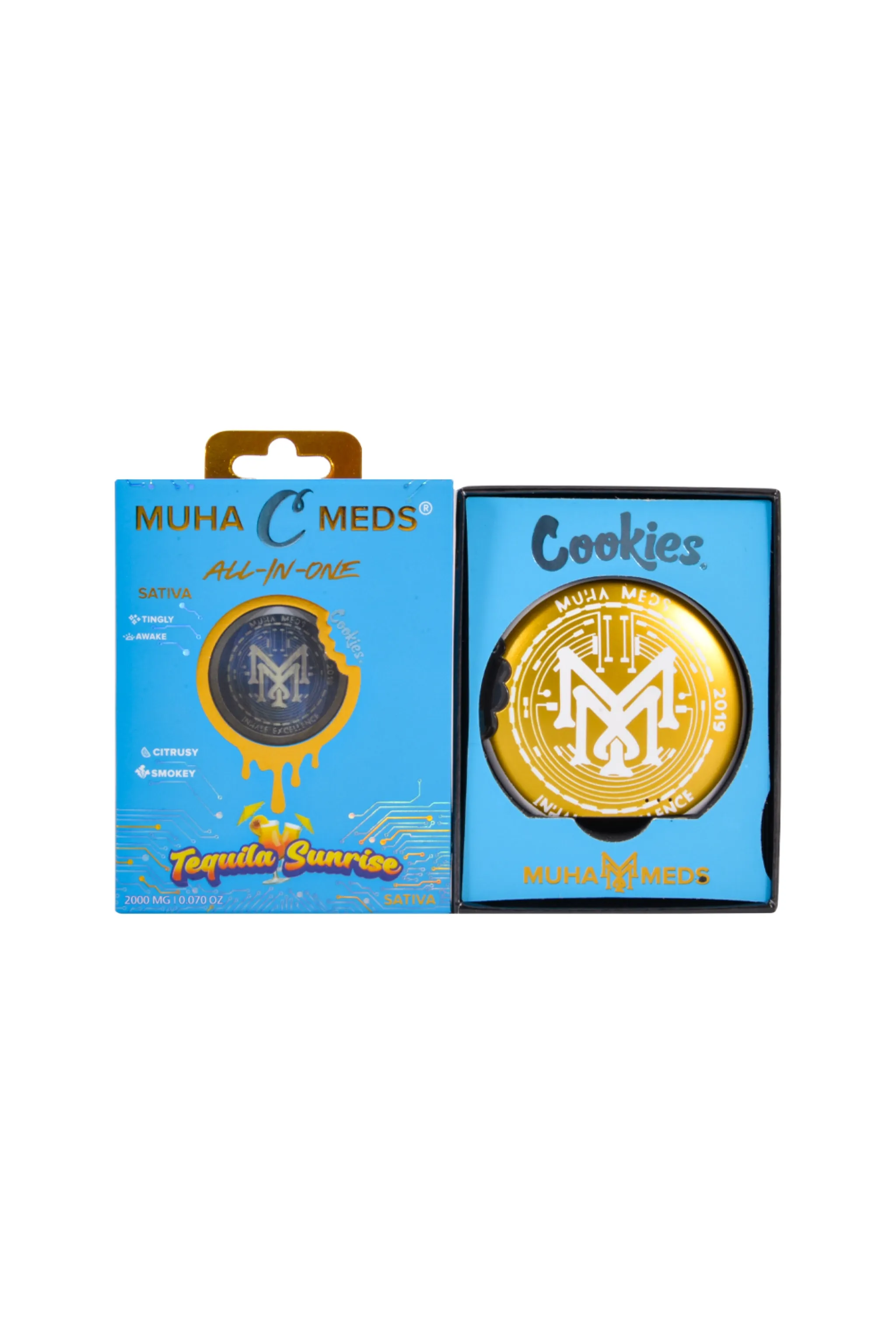 EMPTY Muha Meds X Cookies 2g Disposable Vape high quality