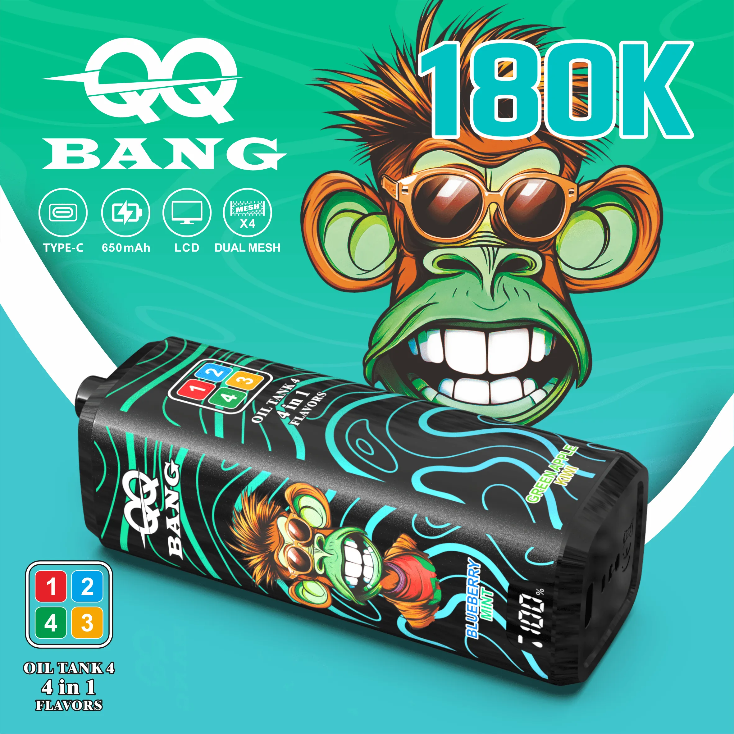 QQ Bang 180000 vape