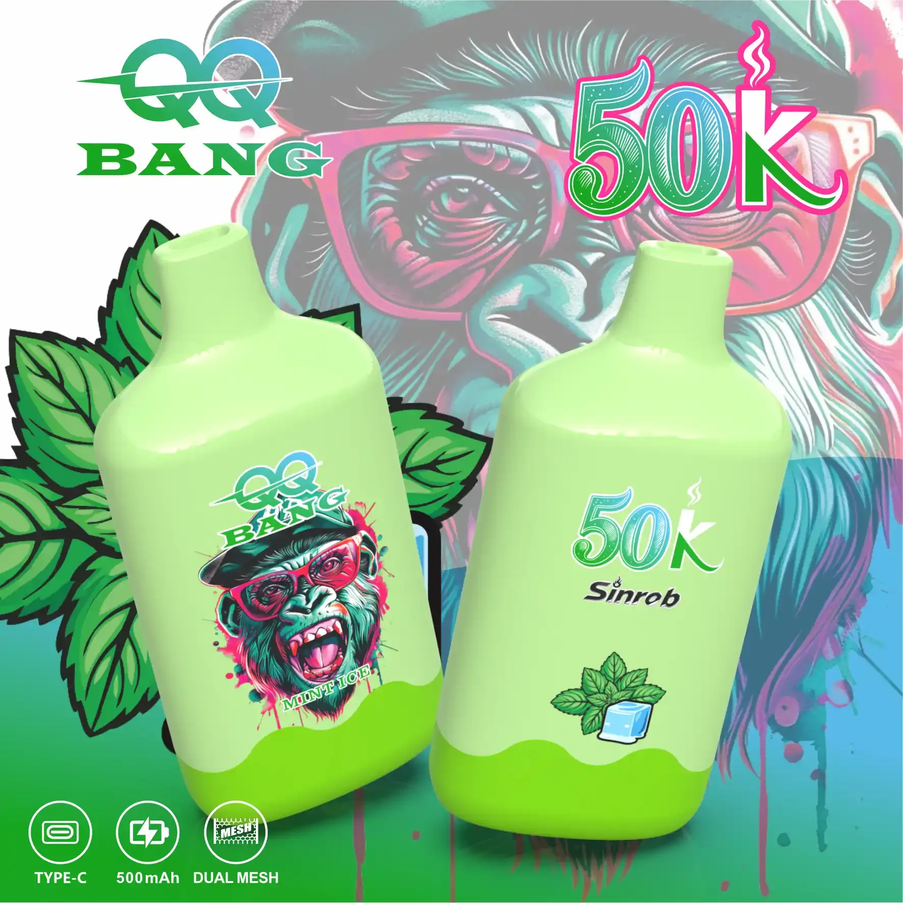 QQ Bang 50000 Puffs