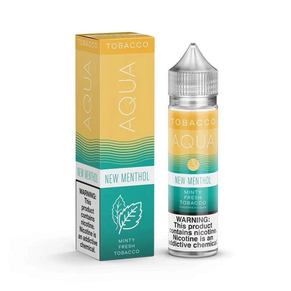 AQUA TOBACCO New Menthol 60ML ELiquid