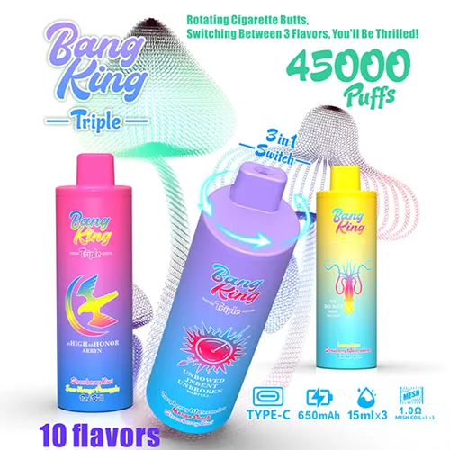 Bang King Triple 45000 Puffs Disposable Vape