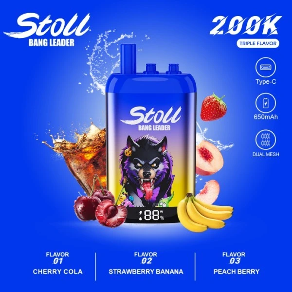 bang leader 200k puffs triple flavors