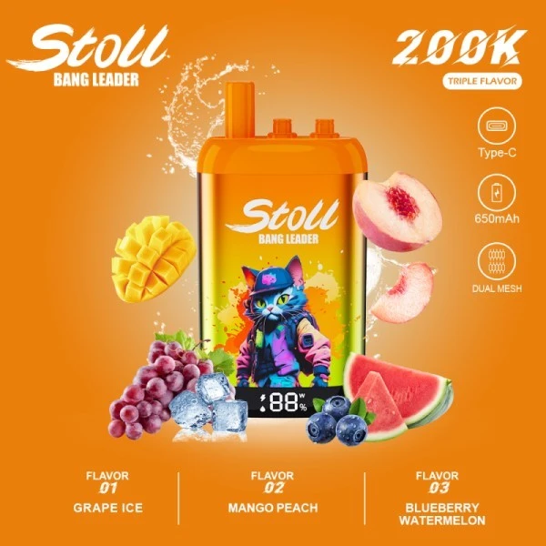 bang leader stoll 200k puffs
