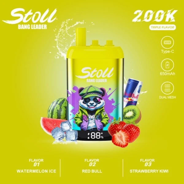 bang leader stoll 200k puffs triple flavors