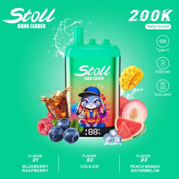 bang leader stoll 200k puffs 3 in 1