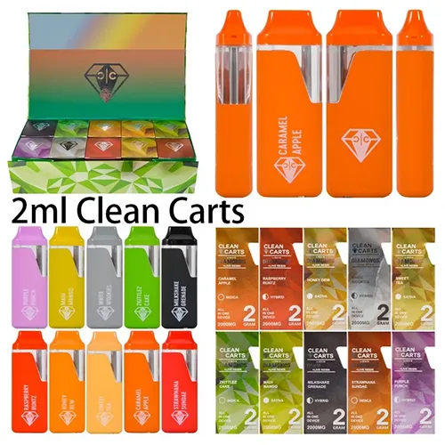 Clean Carts Disposable 2g Empty Vape Pen