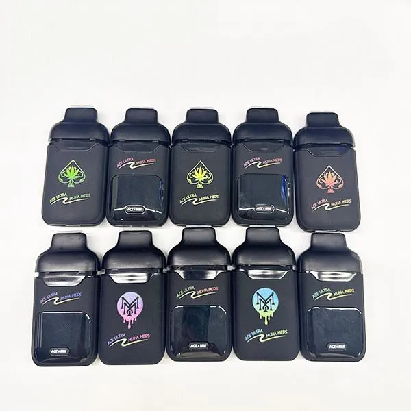 Empty MUHA MED X ACE ULTRA 0.5+0.5G Disposable Vape factory