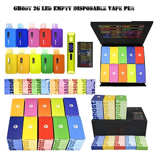 Ghost 2g LED Empty Disposable Vape Pen