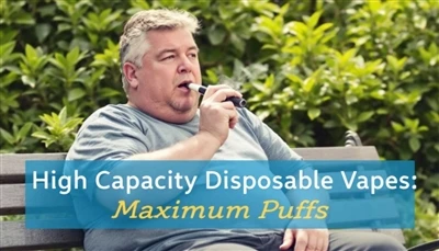 High-Capacity Disposable Vapes: Maximum Puffs