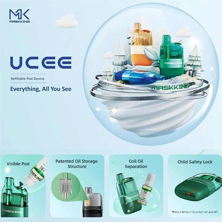 Maskking UCEE KIT 7000 Puffs Vape