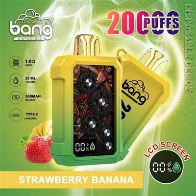 How can I reduce the odor of a bang vape?