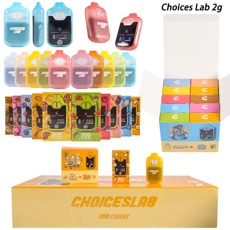 EMPTY 2g Choice Lab Dual 2 in 1 Disposable Vape