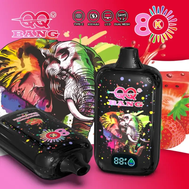 QQ Bang 80K LCD Puff Display Disposable Vape