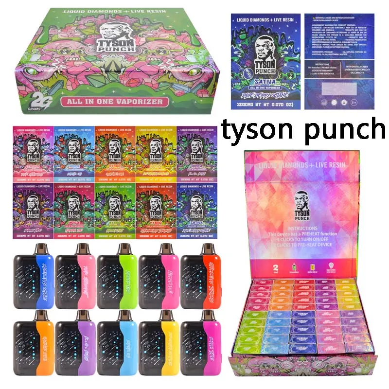 Tyson Punch Empty Disposable Vape 2g